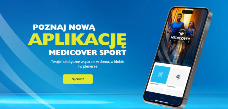 Zdrowy tryb życia z aplikacją Medicover Sport
