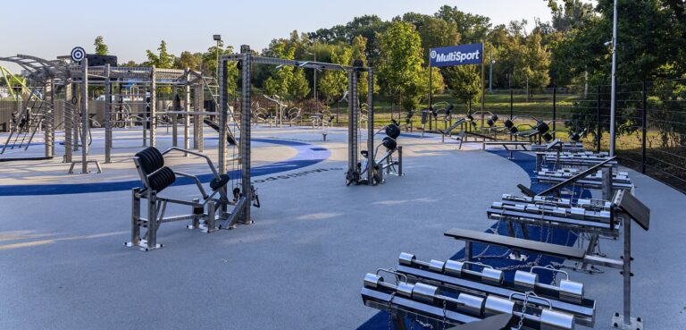 Siłownia plenerowa na Błoniach PGE Narodowego